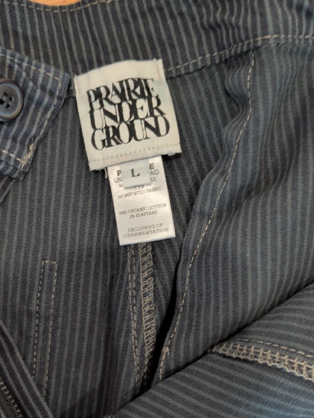 Prairie Underground Smithy in Black/Grey Pinstripe - Picture 2 of 4